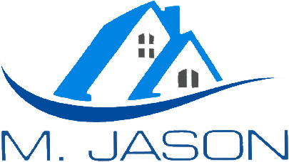 Logo M Jason utilisé dans le pied de page